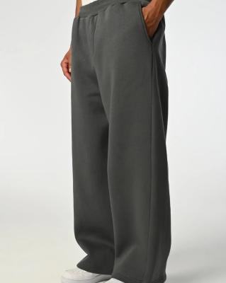 بنطلون سويت بانت رصاصي - baggy