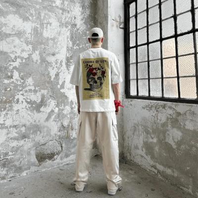 تيشيرت Essence of Life أوفرسايز أبيض